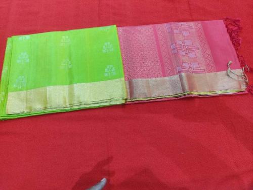 SOFT SILK SAREE WITH BLOUSE